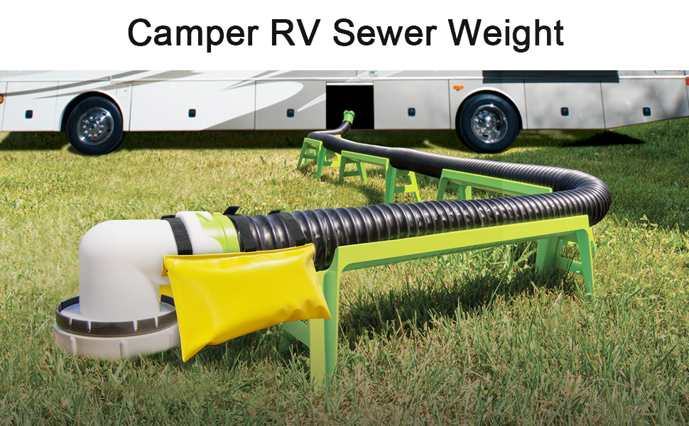 scottchen PRO Camper/RV/Trailers Sewer Weight Bag for RV Camping, RV Sewer Hose