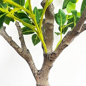 floor plant; artificial lemon tree; faux lemon tree