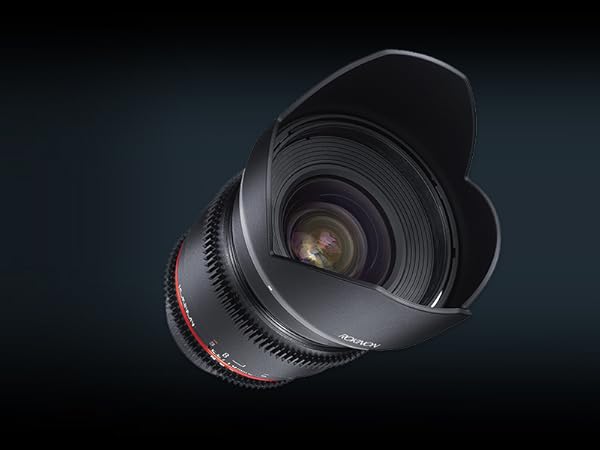 Rokinon 16???16?mm f / 2.6???22?Prime固定t2.6フルフレームCine Wide Angle Lens for Nikon、ブラック(ffds16?m-n) n5ksbvb 16mm T2.6 Full Frame Super Wide Angle Cine DS - Rokinon