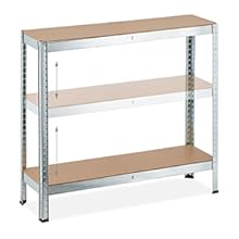 Relaxdays HBT 180x100x30 cm Schwerlastregal, 1250 kg Tragkraft, Lagerregal für Keller und Garage, 5 Ebenen, Silber 38e434a8 1a2c 412b 8f5a F26fbf266578. CR0,0,300,300 PT0 SX220 V1