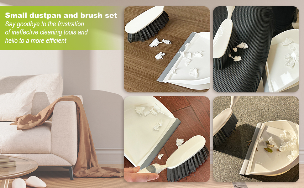 short broom and dustpan set
