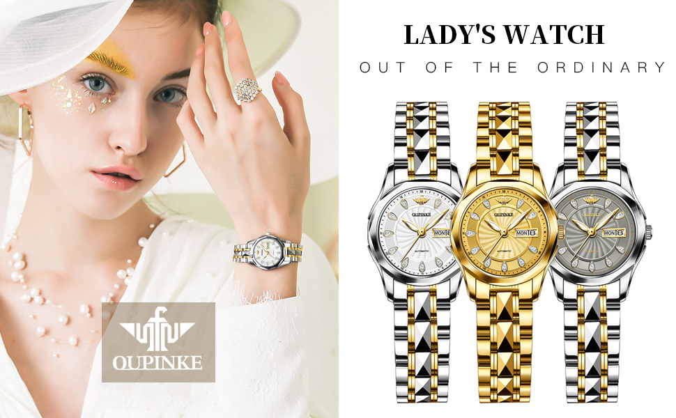 OUPINKE Watch for Women Automaitc