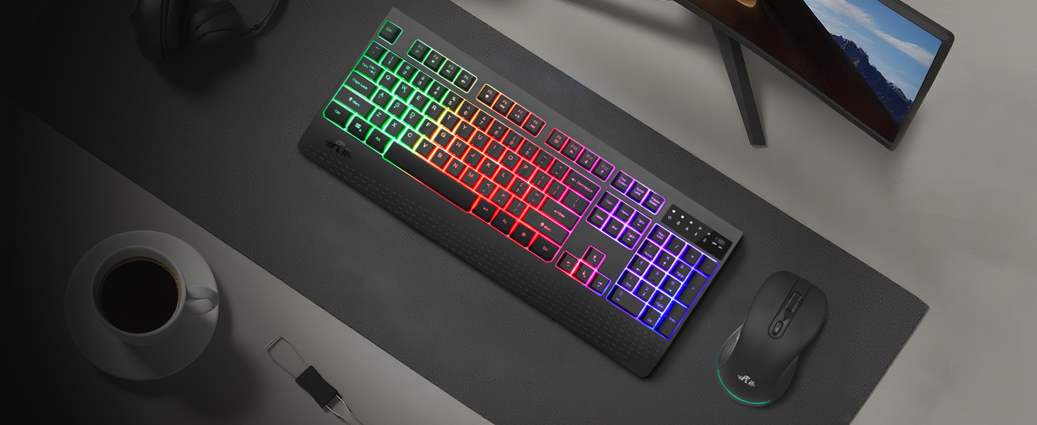 wireless keyboard and mouse