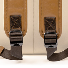 Leather Laptop Backpack Purse