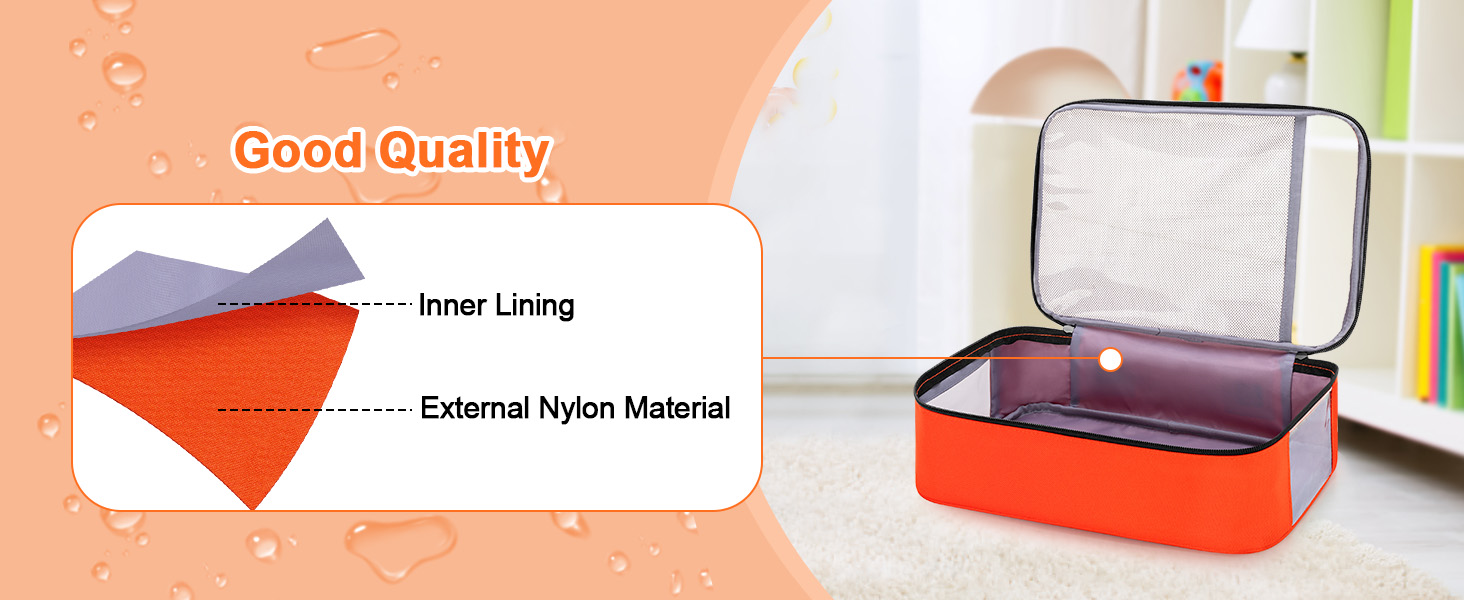 Rexmica 2 Pcs Large Toy Storage Organizer Bag Compatible with Lego