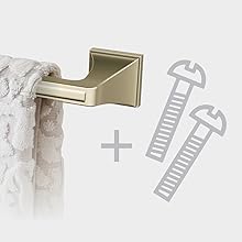 Towel rack installation hardware mounting guide