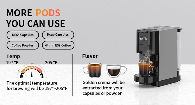 KOTLIE 4in1 ESPRESSO MACHINES