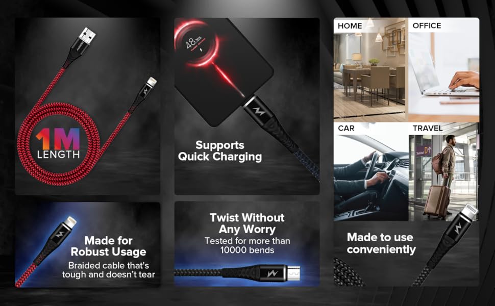 quick charge cable, durable data cable, fast charge cables, data cables, charging cable