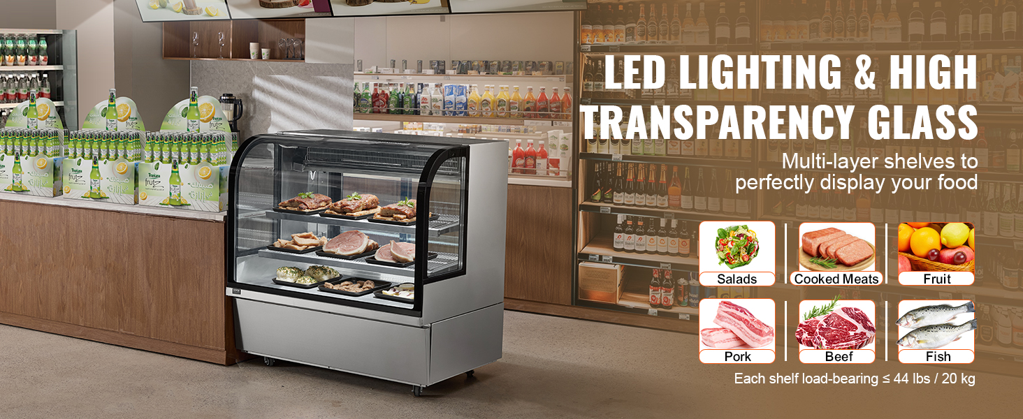 refrigerator display case