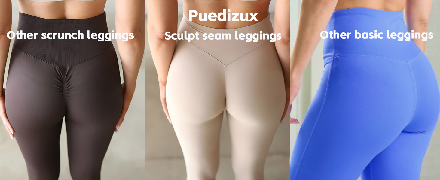sculpt seam flare leggings
