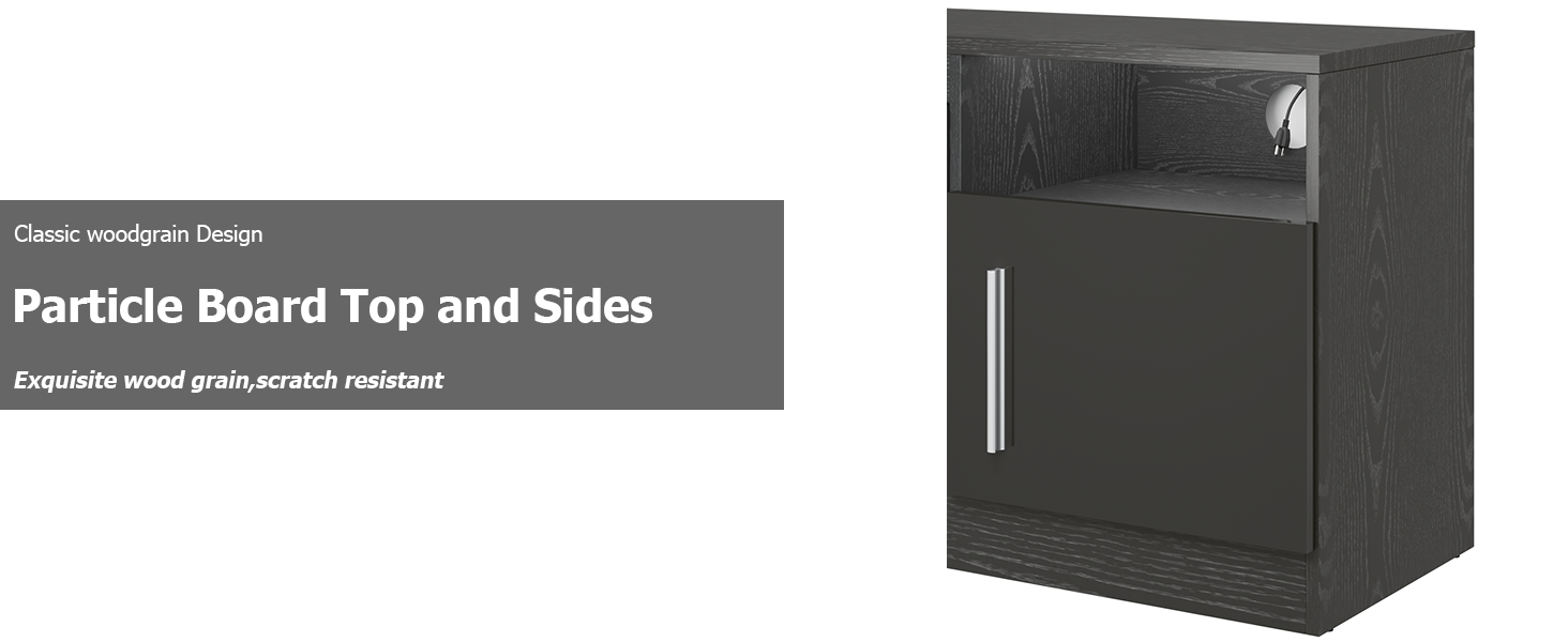 TV  stand with fireplace