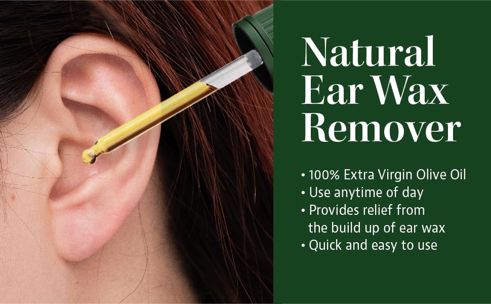 Otadrop Olive Oil Ear Wax Remover Drops with Dropper 10ml Pack of 2