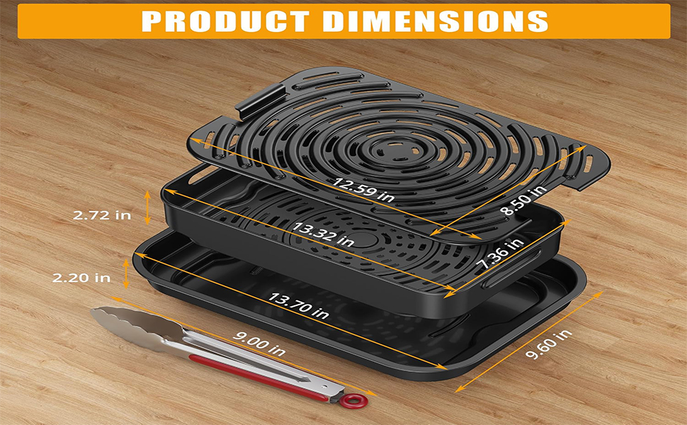 7-in-1 Smokeless Indoor Grill &amp; Air Fryer Combo