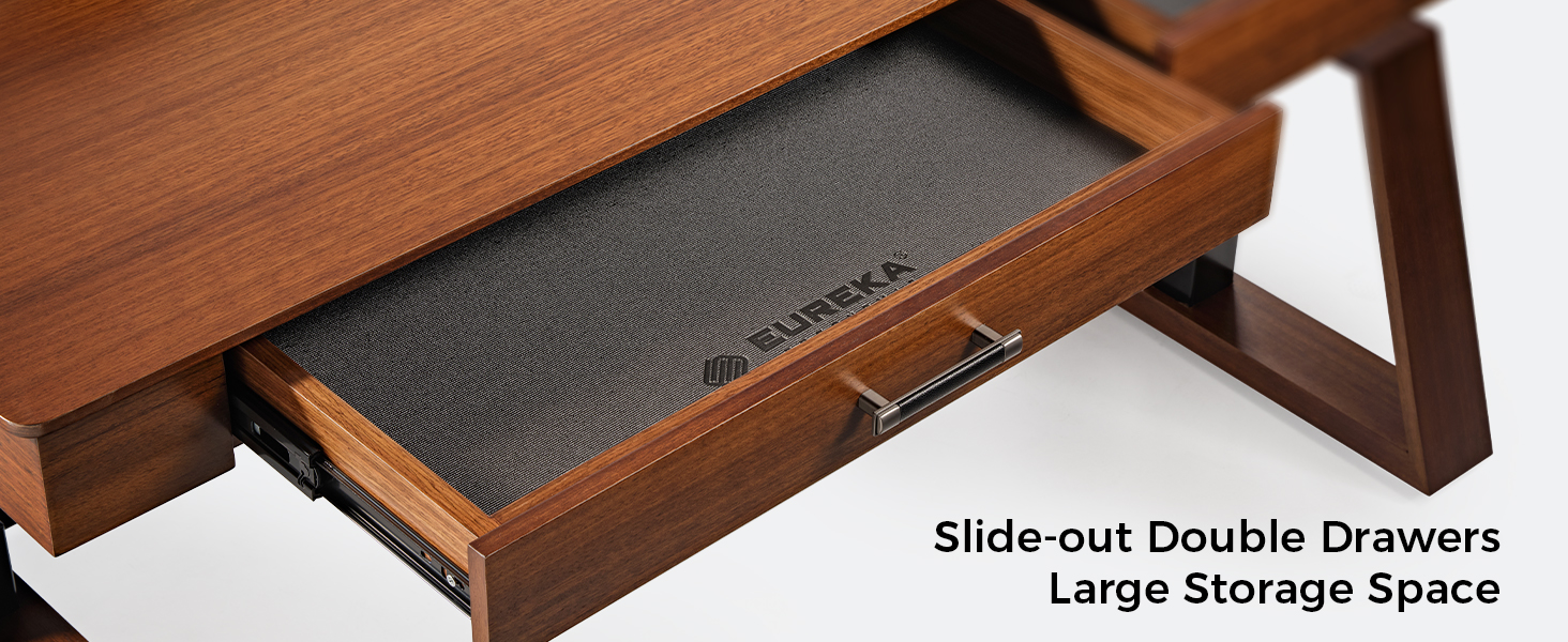 office desk with drawers