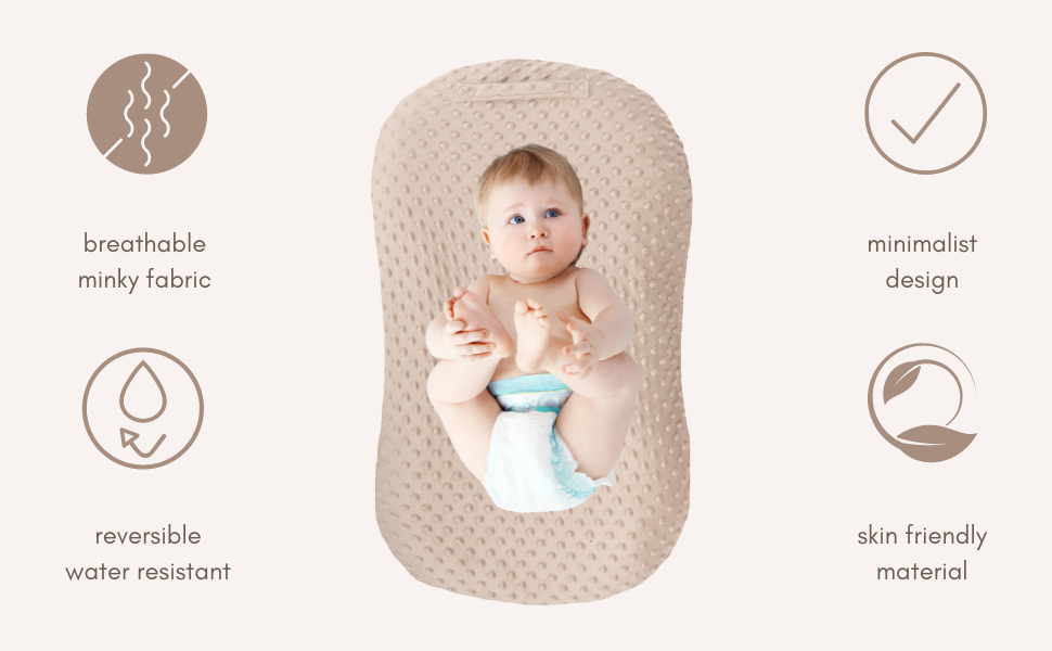 Mila Millie Water Resistant Removable Cover for Newborn