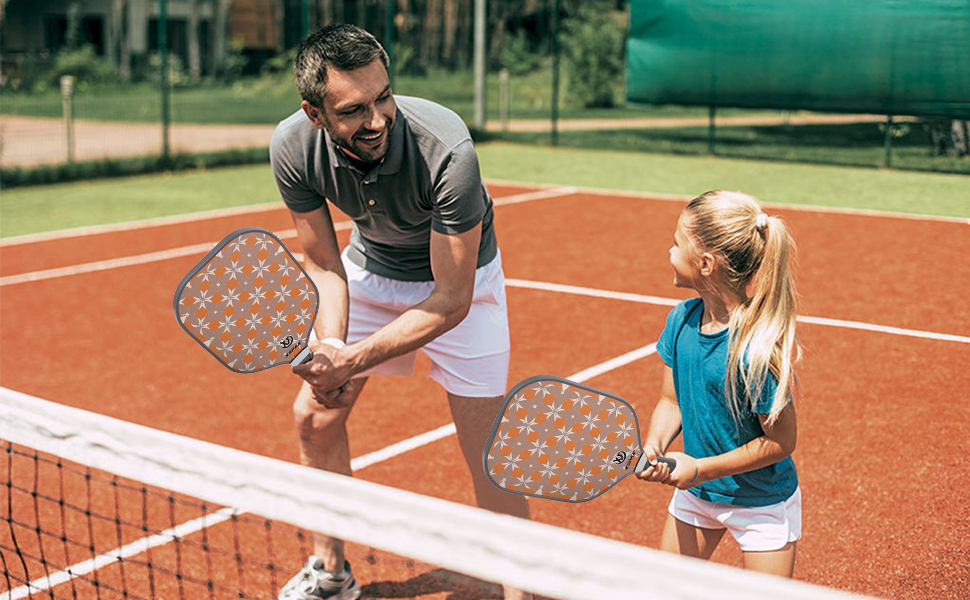 XS XSPAK Pickleball Paddles, Fiberglass Surface, Polymer