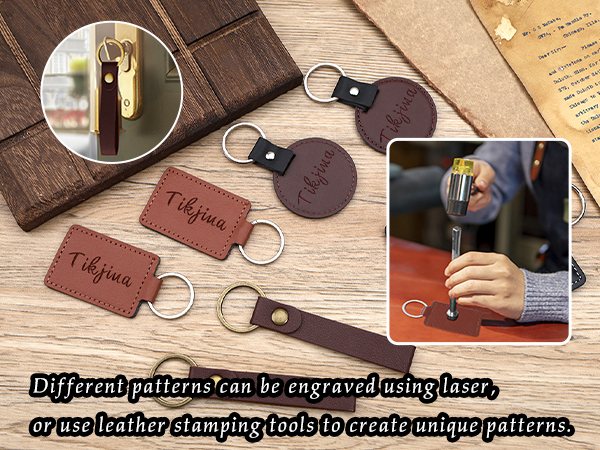 Leather Key Fob Kit