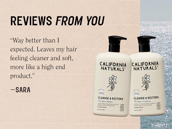 シャンプー *generer Natural hair care Conditioner Amazon.com : California Naturals Coconut Shampoo