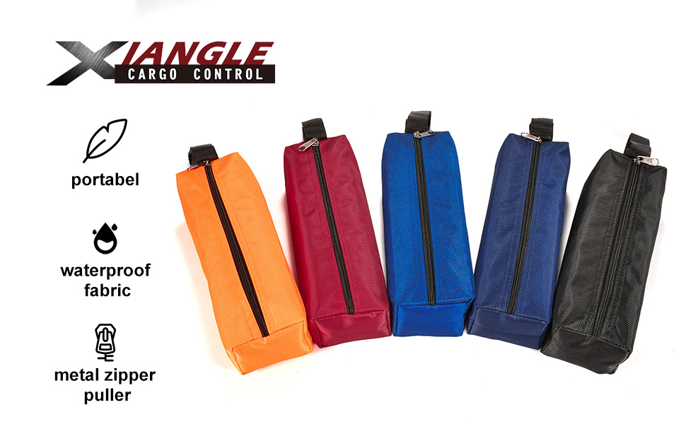 XIANGLE Small Waterproof Canvas Tool Bags Compact Zipper Tool Pouch