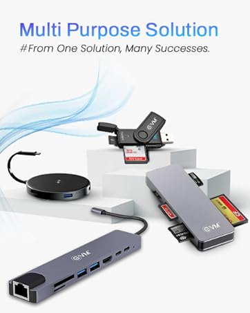 multi purpose devices like card readers hubs ethernet converter adaptor to read cards