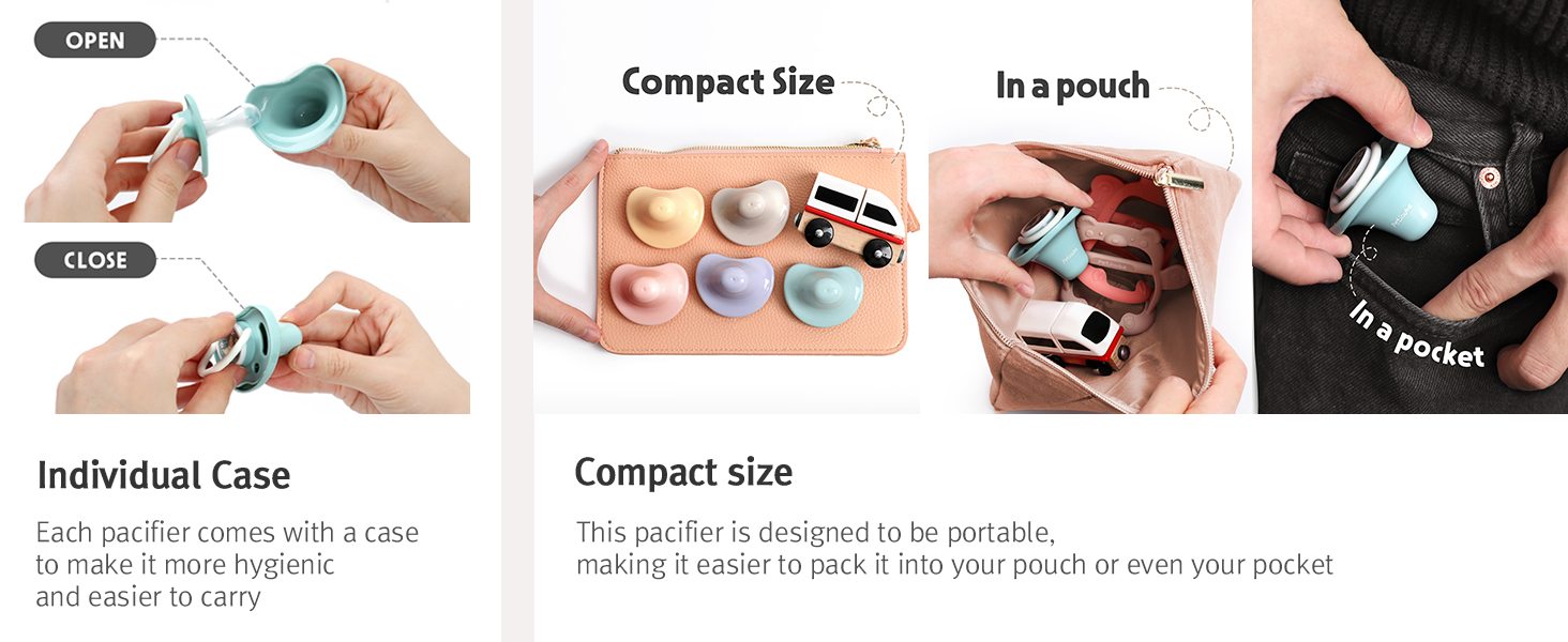 pacifiers case