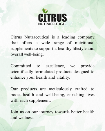Citrus Nutraceutical nutriation supplement health care tablet capsule