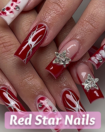 star nail charms