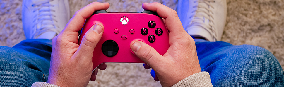 Controle Xbox Deep Pink, Controle Xbox, Controle Series S, Controle Series X, Controle videogame