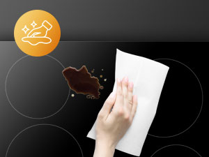 GASLAND Chef CH60BF 60cm Built-in Ceramic Hob, 4 Zones Electric Cooktop Sensor Touch Controls Timer Child Lock, 6kW 18 ceramic hob