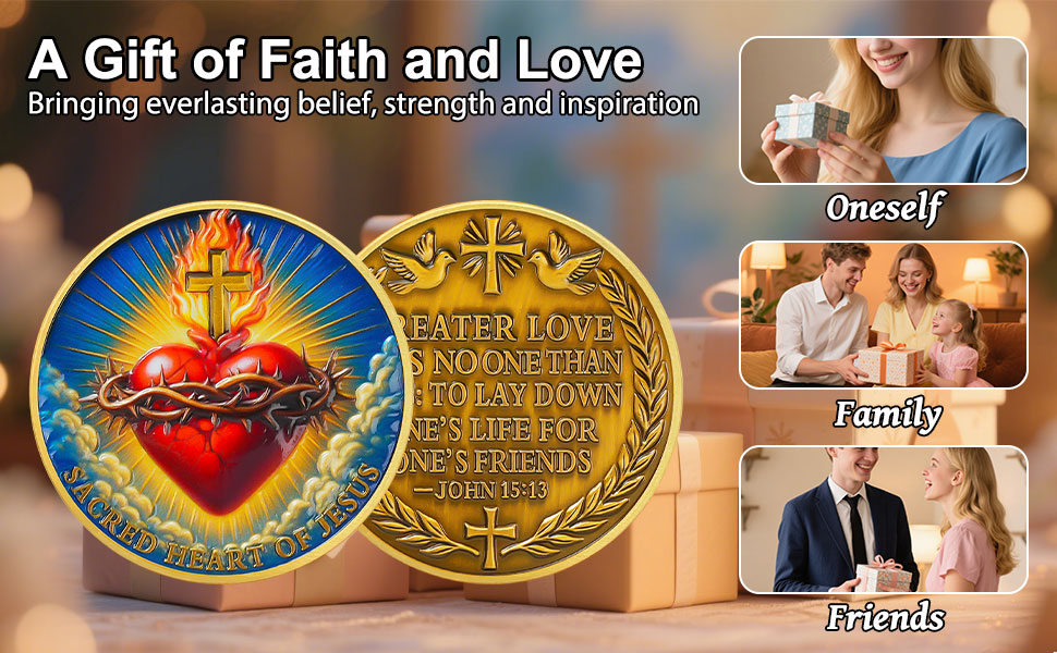 faith prayer coins