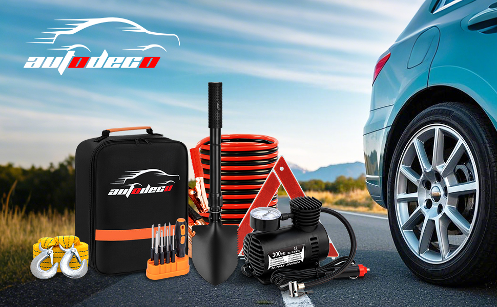 roadside emergency kit for vehicles