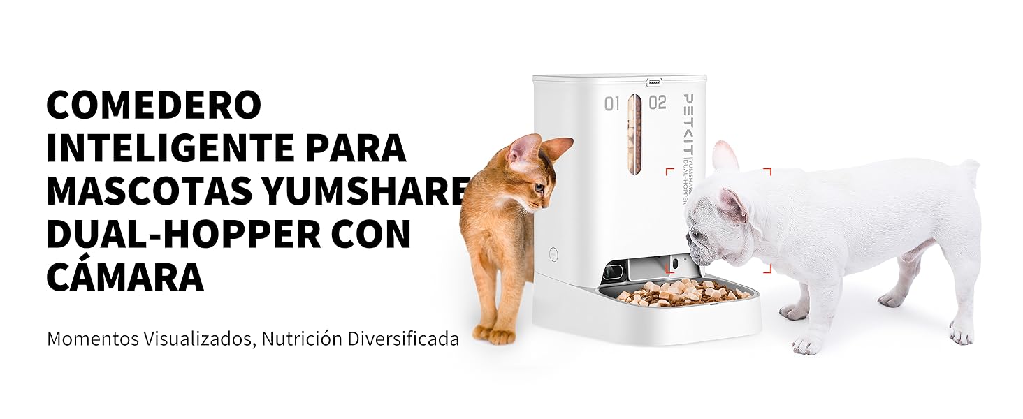 PETKIT Comedero Gato Automatico con Cámara