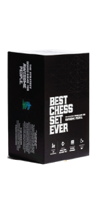 Chess Set Ever includes only chess tournament grade components. Our Triple Weighted Staunton Chess