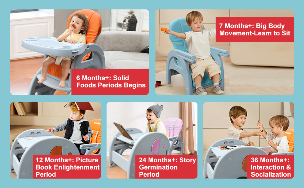 5-in-1 baby high chair