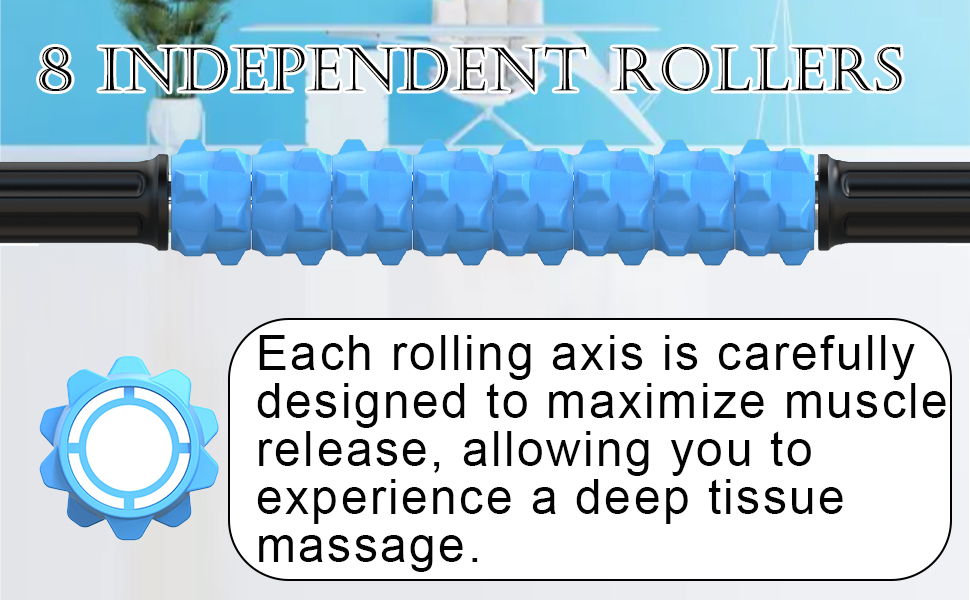 ARGOMAX Massage Stick, Manual Massage Stick, Muscle Rolling