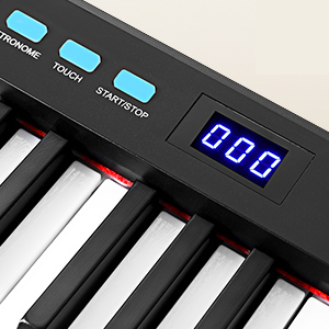 Starfavor Semi-weighted Piano Keyboard 88 klawiszy ze