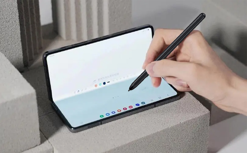 2 Pack Black Galaxy Z Fold 4 S Pen Compatible with Samsung