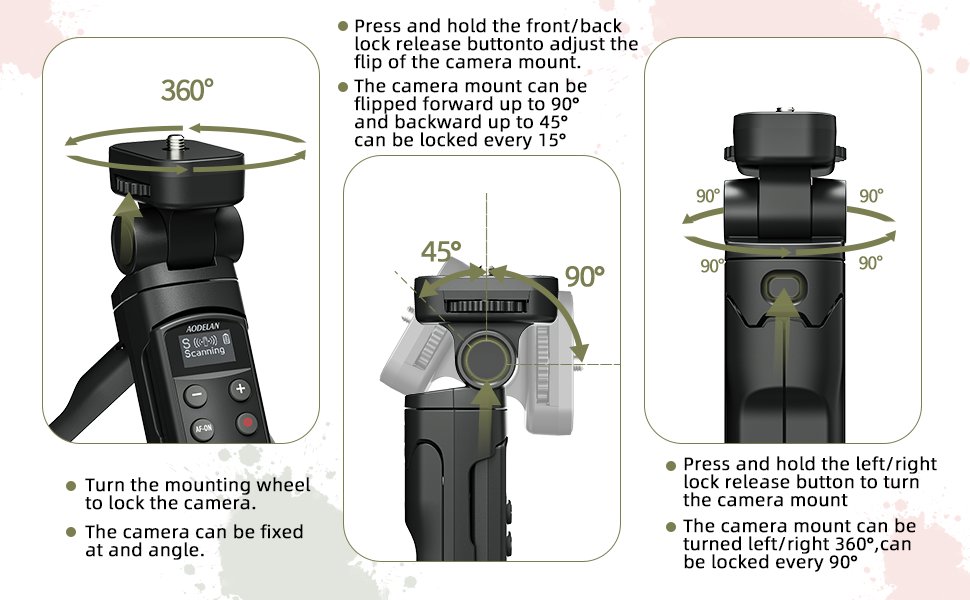 Tripod with Wireless Remote Shutter