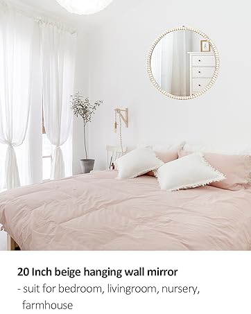 boho wall mirror