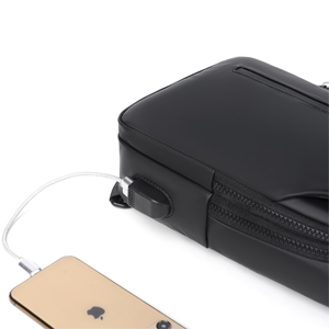 sling bag with USB charging port