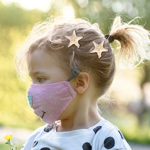 small starfish hair clip