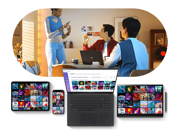 LG gram easily connects as many as 10 devices all at once
