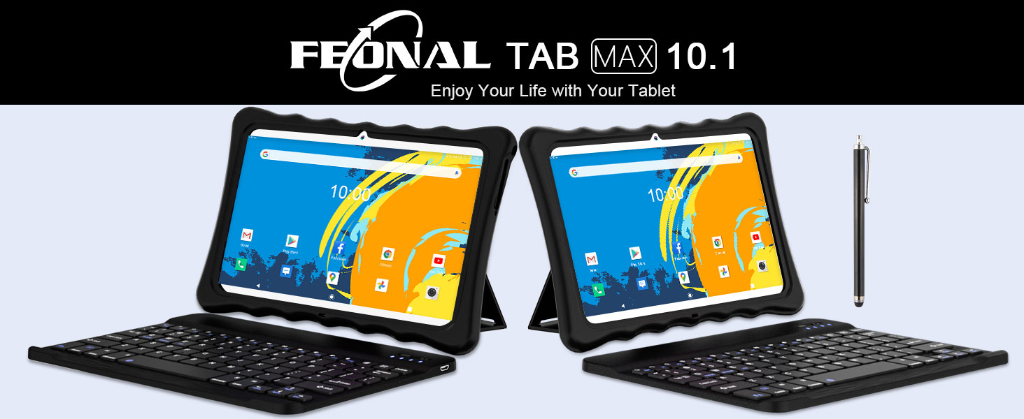 𝟮𝟬𝟮𝟯 𝗟𝐚𝐭𝐞𝐬𝐭 Tablet 10.1" OctaCore Android 11 Tablet, 64GB