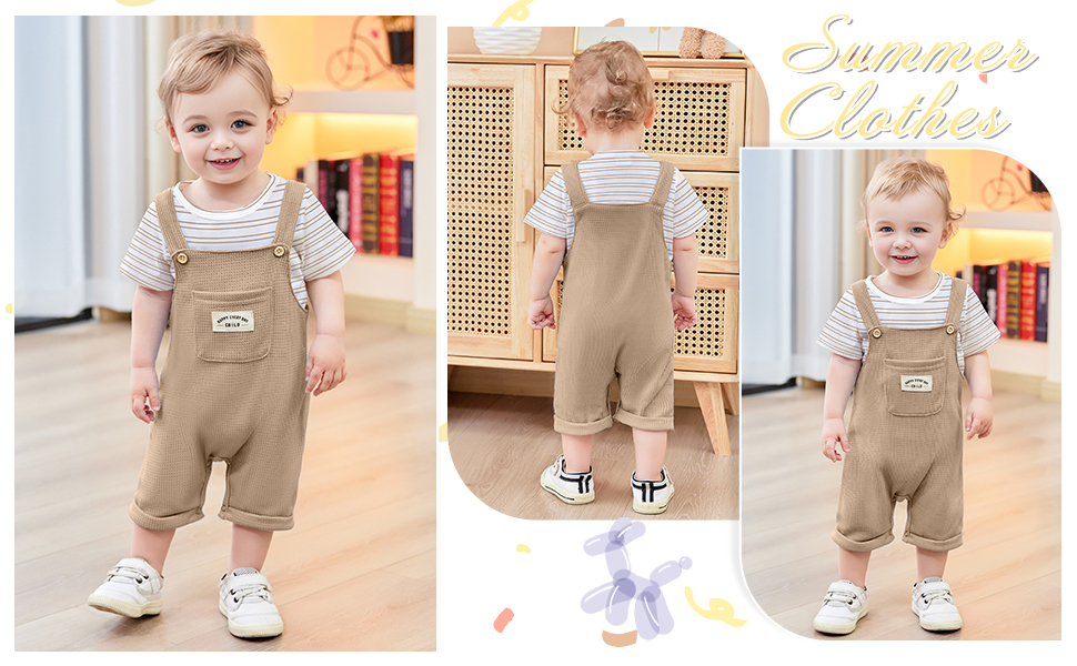 Toddler Baby Boys Clothes Summer