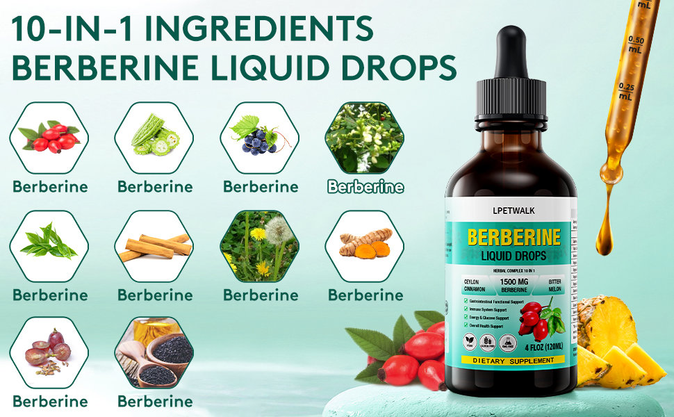 Berberine Liquid Drops