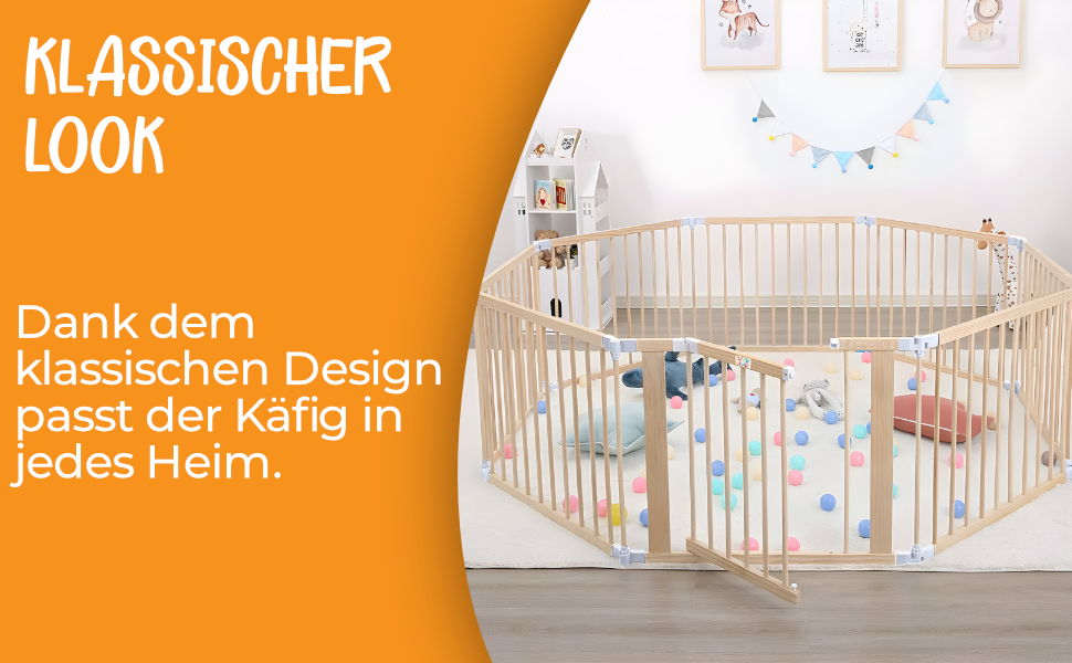 Premium White Baby Child Playpen