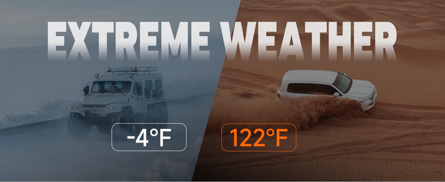 Adapt to extreme weather conditions