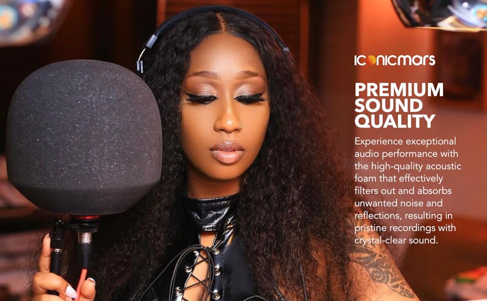 Iconic Mars Comet Recording Vocal Studio Isolation Booth