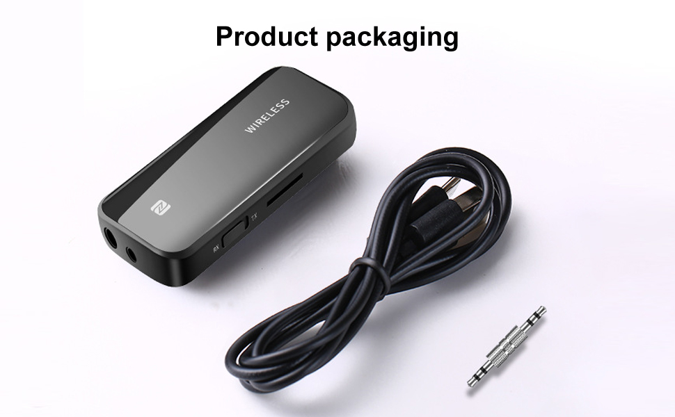 Geva Bluetooth 5.1 Transmitter/Receiver,2in1 Wireless