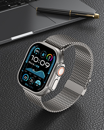 Pulseira Milanese Mesh Loop para Apple Watch Ultra 2/Ultra 49 mm